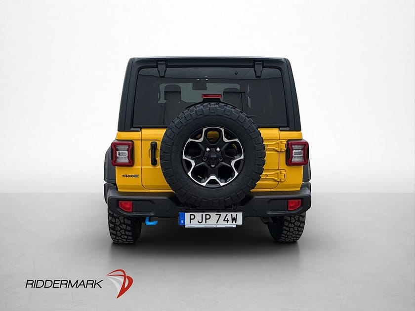 Bild 3 av Jeep Wrangler Unlimited 4xe Rubicon Kamera Alpine Skinn