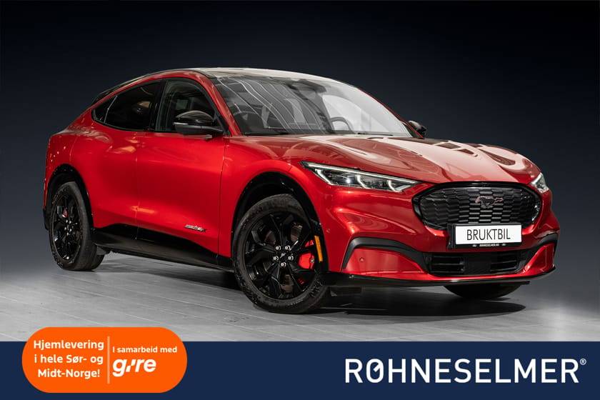 Bilde 1 av Ford Mustang Mach-E Long Range AWD Tekno+ Pano | Krok | Serviceavtale