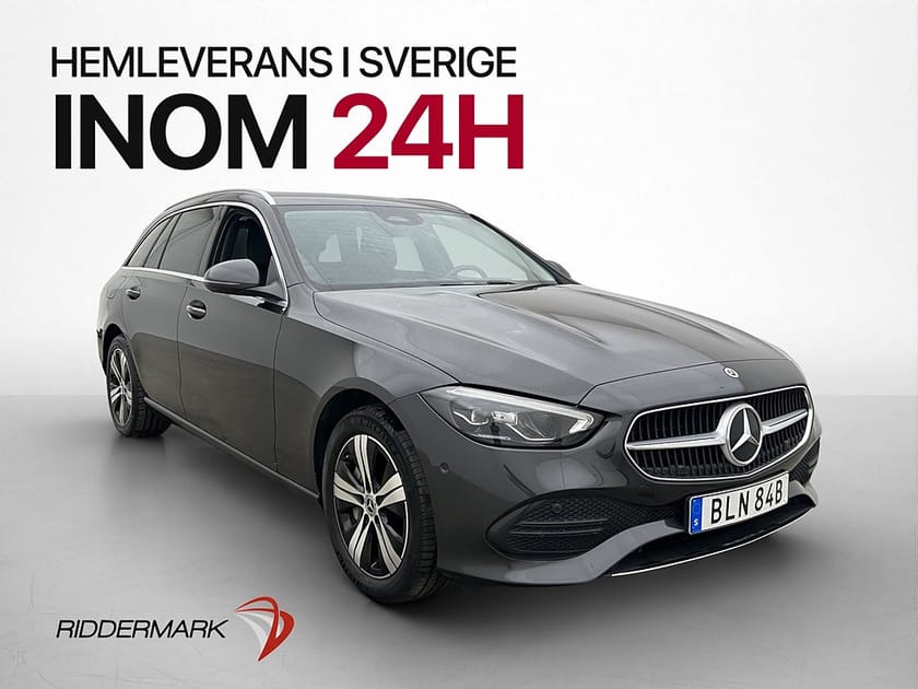 Bild 1 av Mercedes-Benz C 300 T e 313hk Värmare Kamera CarPlay Drag