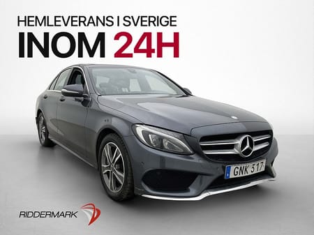 Mercedes-Benz C 250 d BlueTEC AMG Skinn Sensorer Drag 0.44 l/mil