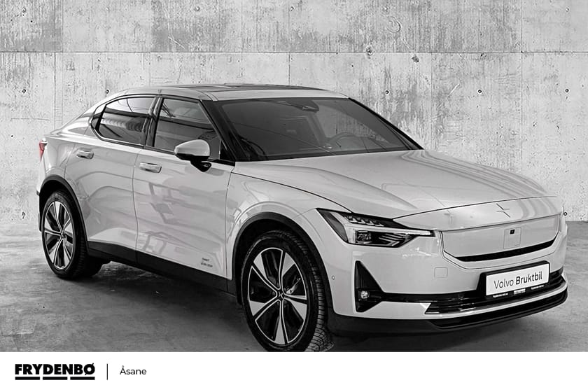 Bilde 1 av Polestar 2 Long Range Dual Motor LRDM PRIME PRO.PK|B&W|PIXEL|PANO|TONEDE|PILOT.ASSIST