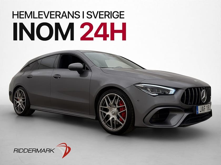 Bild 3 av Mercedes-Benz AMG CLA 45 S 4MATIC+ Shooting Brake 4M+ 421hk Pano Burmest 360° Drag