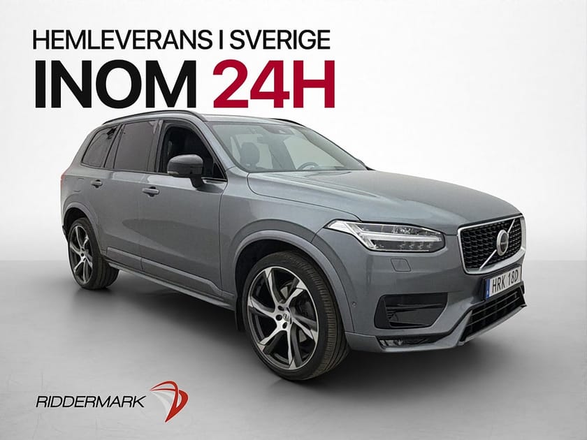 Bild 1 av Volvo XC90 B5 AWD R-Design 7-sits Pano B&W 360° D-Värm Drag