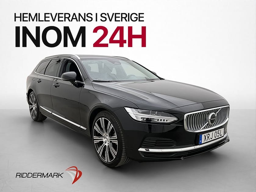 Bild 3 av Volvo V90 Recharge T6 AWD 350hk Plus Bright Läder Drag