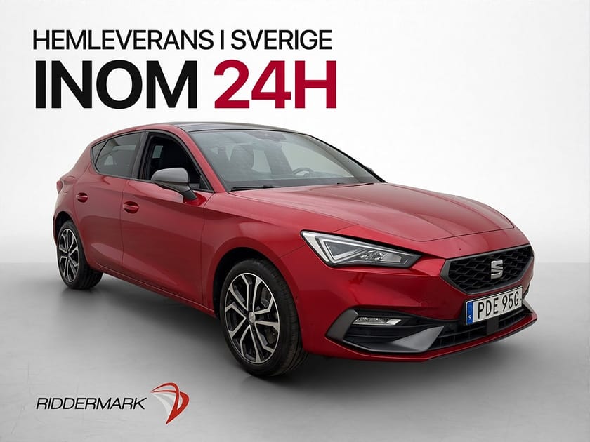 Bild 3 av SEAT León e-Hybrid 204hk FR Panorama Drag Cockpit Kamera