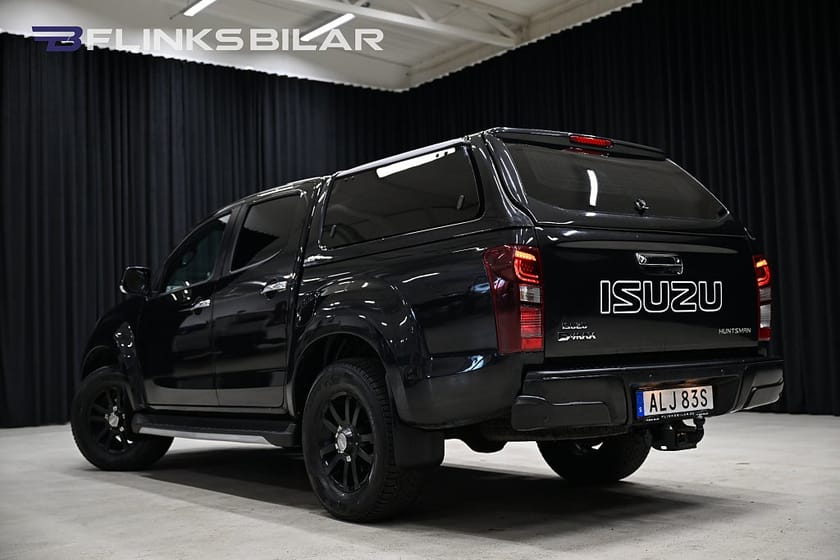 Bild 4 av Isuzu D-Max Crew Cab 163HK Automat|Kåpa|Frontbåge|Dubbelgolv|Lågmil|Leasbar