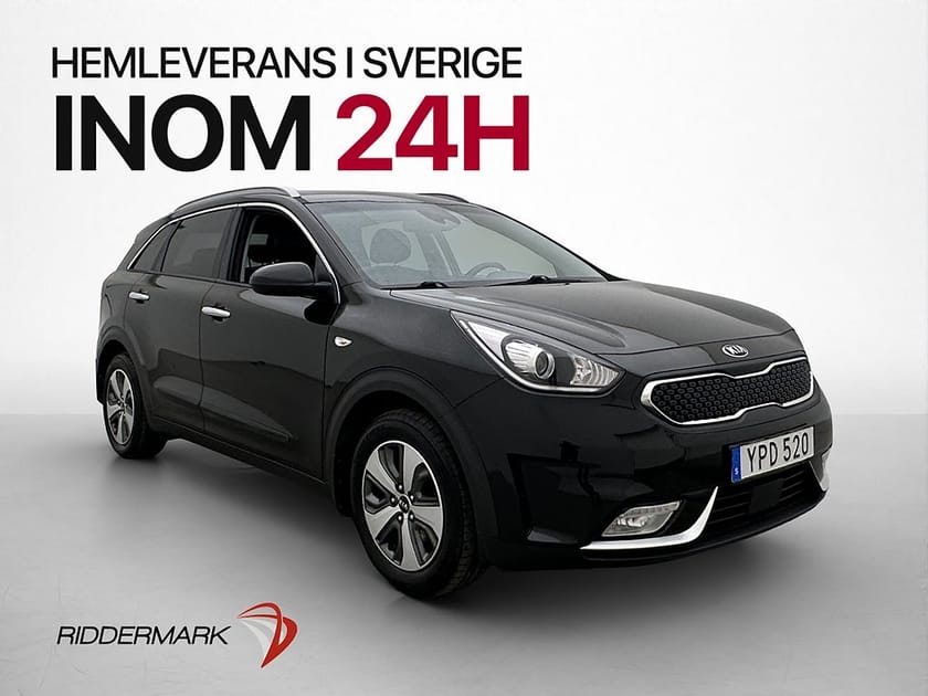 Bild 1 av Kia Niro Hybrid 141hk Advance Plus Kamera Navi Rattvärm Drag