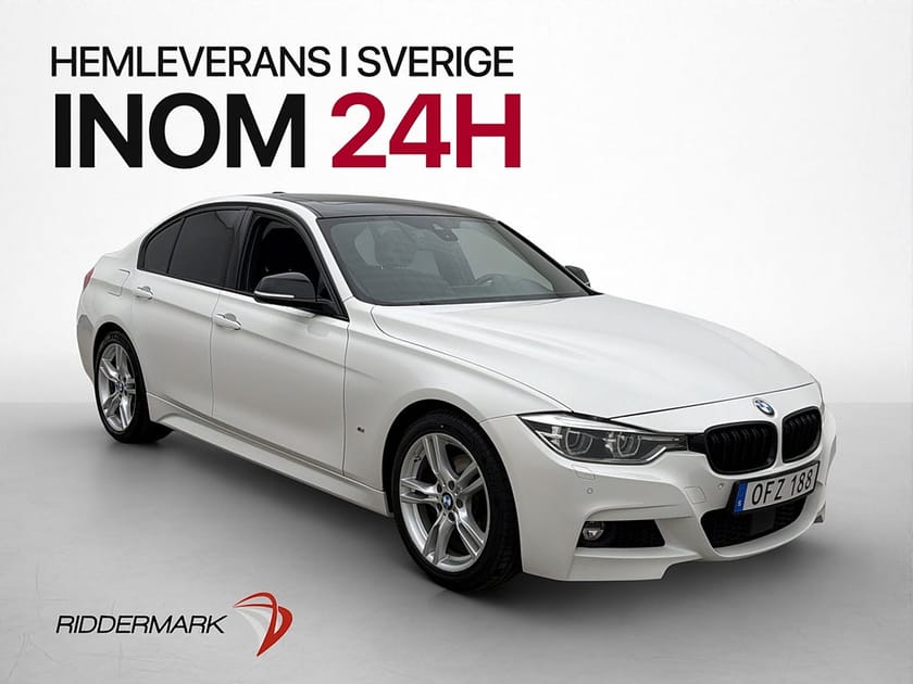 Bild 3 av BMW 330e Sedan 252hk M Sport HK Taklucka Navi Carplay