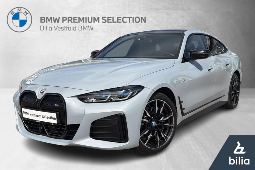 Bilde 1 av BMW i4 M50 xDrive Gran Coupé Fully Charged, 19", ACC, BSI, Laserlys, BassBrothers++