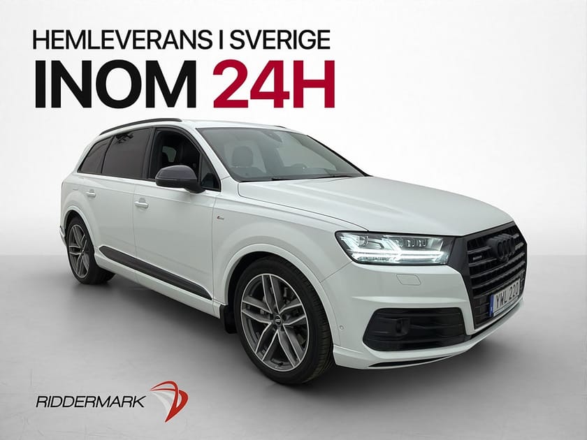 Bild 1 av Audi Q7 3.0 TDI Q 272hk S-Line 7-sits Cockpit Luft BOSE Värm