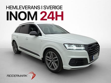 Audi Q7 3.0 TDI Q 272hk S-Line 7-sits Cockpit Luft BOSE Värm
