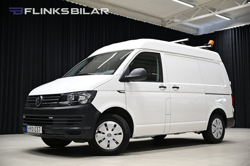 Bild 1 av Volkswagen Transporter DSG 140HK Högtak|Inredd|Dubbeldörr|Drag|Värmare|Leasbar