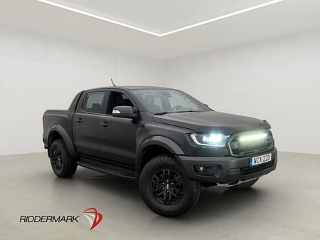 Ford Ranger Raptor 213hk 4x4 Värmare Drag Diff CARPLAY Moms