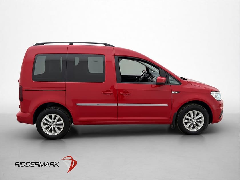Bild 2 av Volkswagen Caddy Combi Life 2.0TDI Värmare PDC LED CARPLAY 5-Sits
