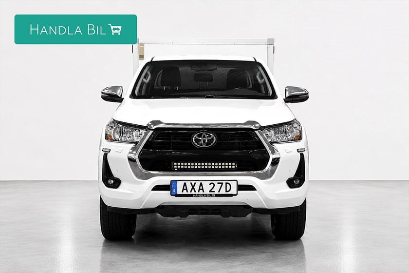 Bild 3 av Toyota Hilux Dubbelhytt 2.8 AWD Moms Kåpa Inredd B-kam Navi Drag 204hk