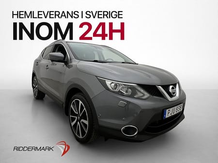 Nissan Qashqai 1.2 Tekna Pano 360° Kamera Navi Läder Isofix
