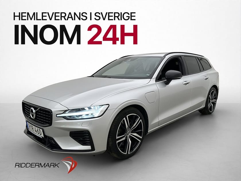 Bild 3 av Volvo V60 Recharge T8 AWD 456hk R-Design h/k Pano Drag