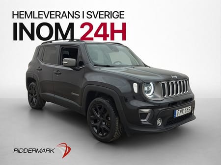 Jeep Renegade 4XE 190hk Kamera Adaptiv Sensorer Rattvärme