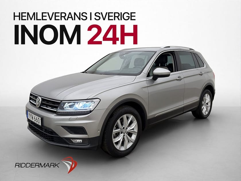 Bild 1 av Volkswagen Tiguan 1.4 TSI 4M 150hk Cockpit Skinn Värm Drag