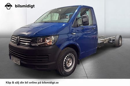 Volkswagen Transporter Chassi Cab T30 2.0 TDI 3-sits Komfortpkt Fhållare MOMS 150hk