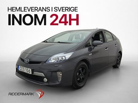Toyota Prius Plug-in Hybrid Plug in Navi Kamera Skinn Välskött
