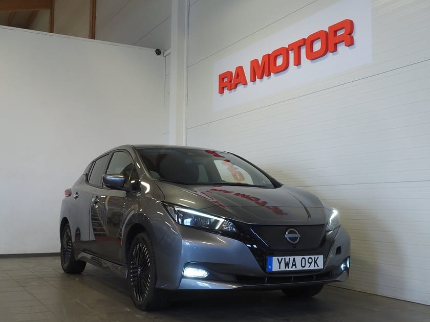 Bild 1 av Nissan Leaf e+ Tekna 62 kWh 217hk | 360°|  Bose | Skinn | Leasebar