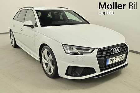 Audi A4 Avant 40 TDI quattro 190hk q S Line. Drag, Värmare, Svart optik