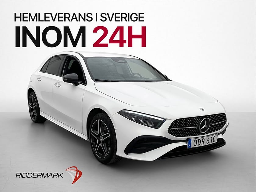 Bild 1 av Mercedes-Benz A 250 e 218hk AMG Värmare Kamera Widescreen