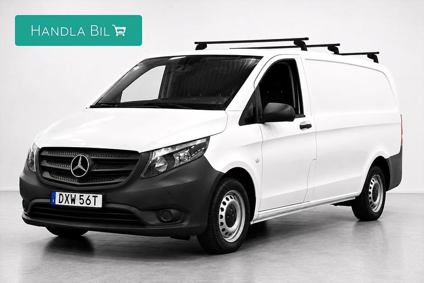 Bild 1 av Mercedes-Benz Vito 110 CDI 2.8t L2 D-värm B-kam Moms Dragkrok 102hk