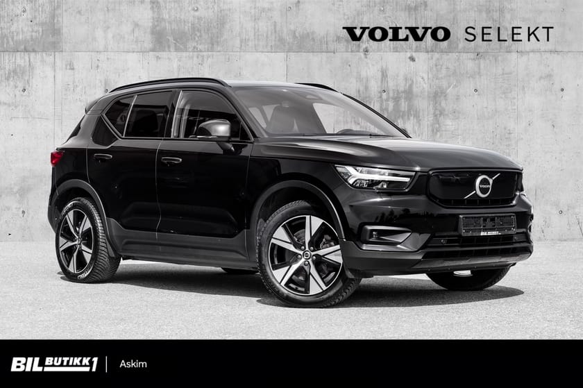 Bilde 1 av Volvo XC40 P8 AWD Recharge Twin Recharge, Skinn, LED, Krok, El.Seter, Kamera+++