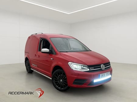 Volkswagen Caddy Van R 4M Värmare PDC Dragkrok Skinn CARPLAY