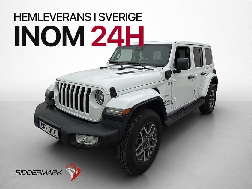 Bild 3 av Jeep Wrangler Unlimited 4xe 380hk Sahara Hardtop Kamera 4WD