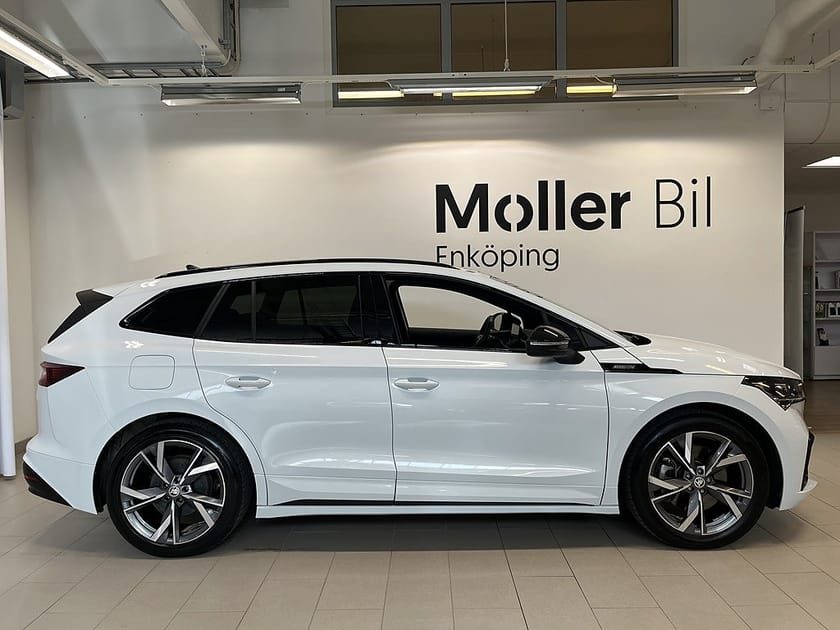 Bild 3 av Škoda Enyaq iV 80x Skoda Sportline 82 kWh 265hk I Nav I BLIS I Värmare