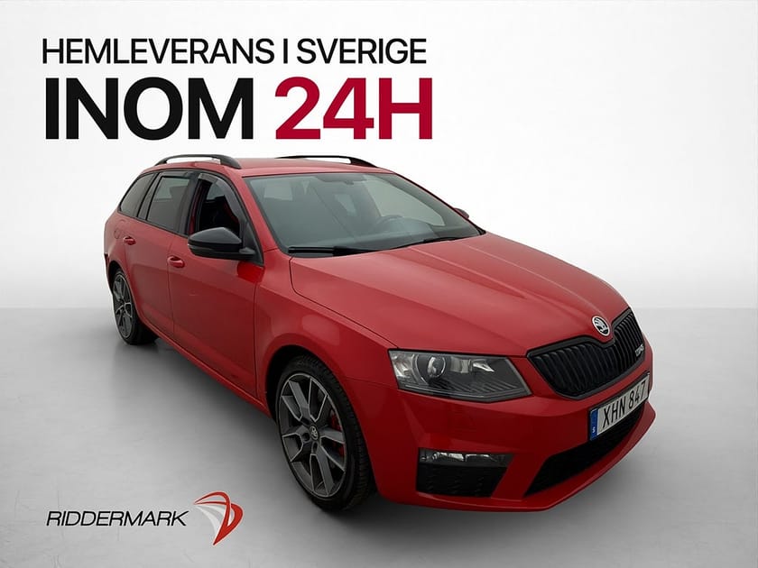 Bild 3 av Škoda Octavia Kombi RS Skoda 2.0 TDI 184hk Värmare Drag Endast 0.46l/mil