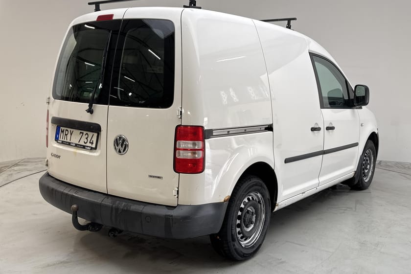 Bild 3 av Volkswagen Caddy Skåpbil 2.0 Ecofuel (109hk) Verkstadsinredning Drag