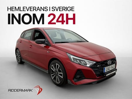 Hyundai i20 1.0 T-GDI 120hk N-Line Kamera CarPlay Rattvärme