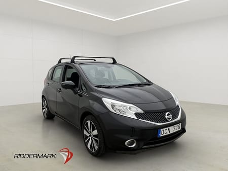 Nissan Note 1.2 80hk Pano 360° M-Värm Drag Navi Keyless BLIS
