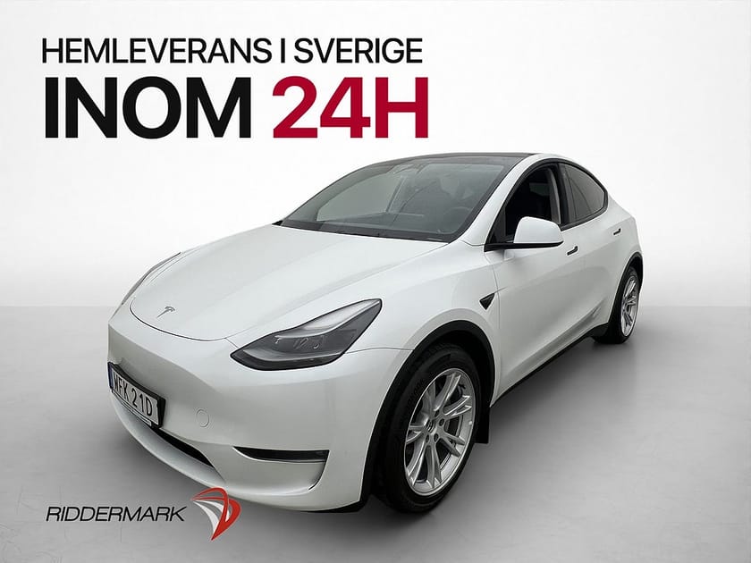 Bild 4 av Tesla Model Y Long Range AWD 514hk Värmepump Drag Moms Pano