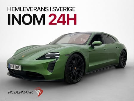 Porsche Taycan GTS Sport Turismo Pano BOSE Luft 360° 18-vägs