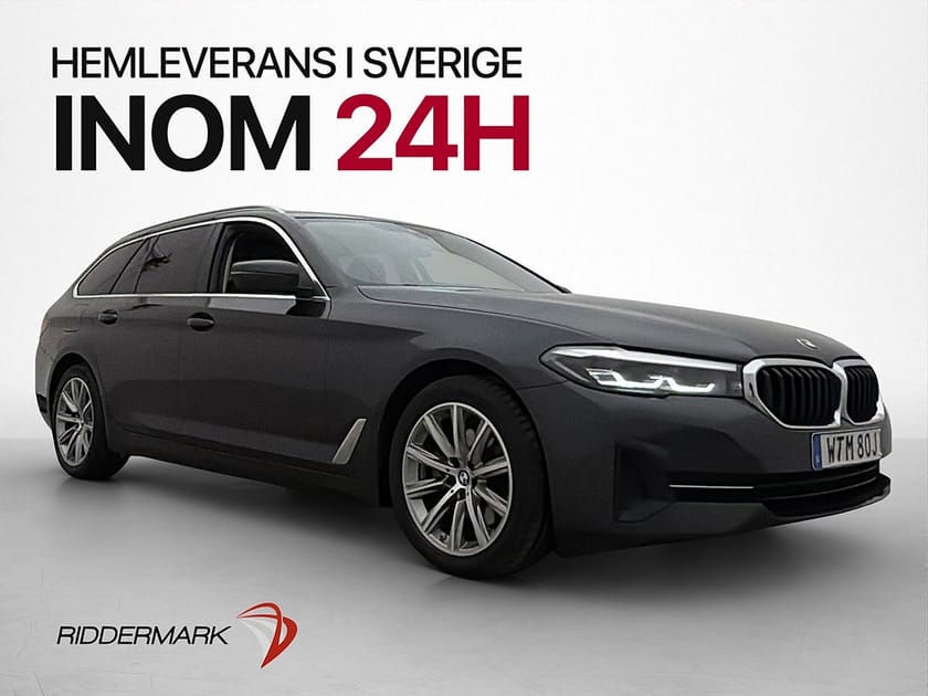 Bild 3 av BMW 520d xDrive Touring 520 190hk Läder Kamera Värmare Dragkrok CarPlay