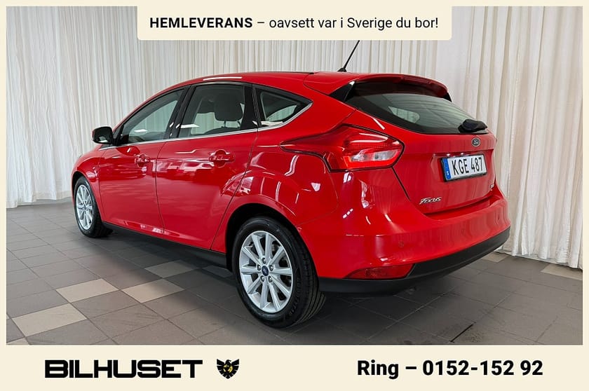 Bild 4 av Ford Focus 1.0 EcoBoost SelectShift Titanium Euro 6