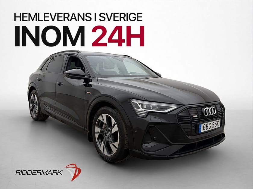 Bild 4 av Audi e-tron 55 quattro S-Line Drag Cockpit Halvskinn Navi