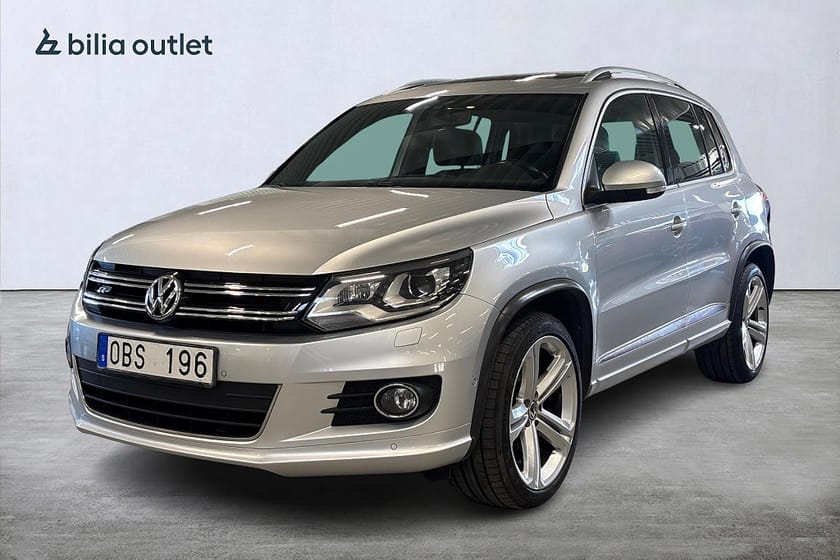 Bild 1 av Volkswagen Tiguan 2.0 TDI 4Motion R-Line 177hk Panorama Drag Backkamera