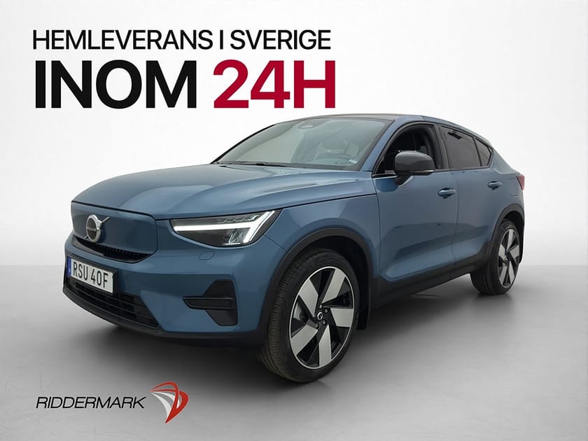 Bild 1 av Volvo C40 Recharge Extended Range Core Värmare Pano Dragkrok