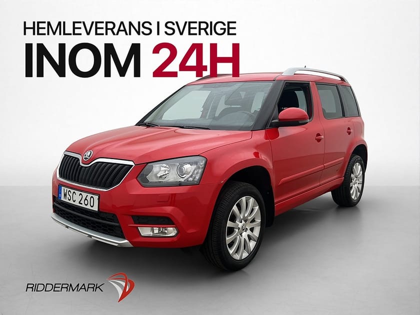 Bild 3 av Škoda Yeti Skoda 1.4 TSI 122hk Drivers Edition Kamera Navigation