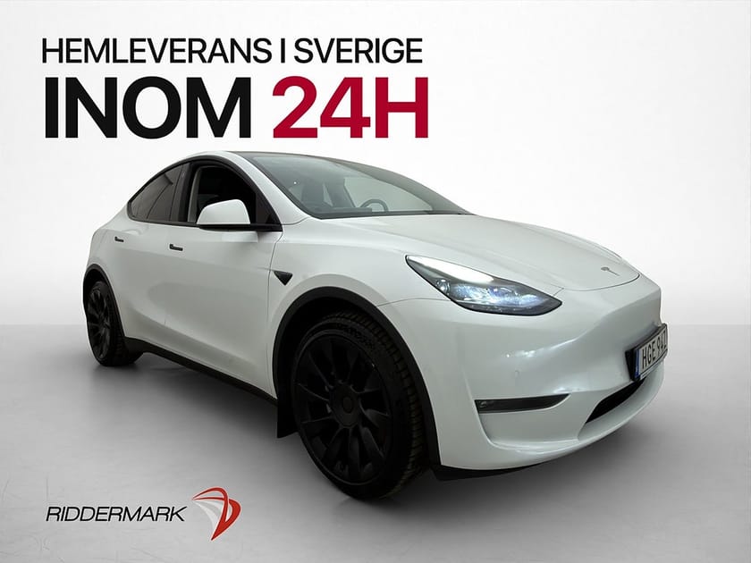 Bild 1 av Tesla Model Y Long Range AWD Svensksåld Panorama Drag MOMS