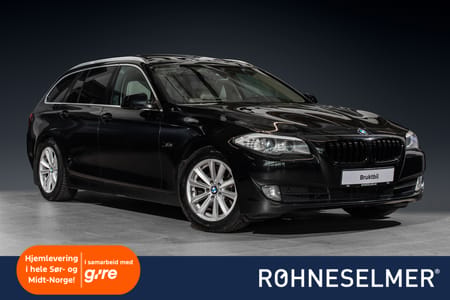 BMW 520d Touring 163hk Krok Webasto Panorama Comfort-stoler