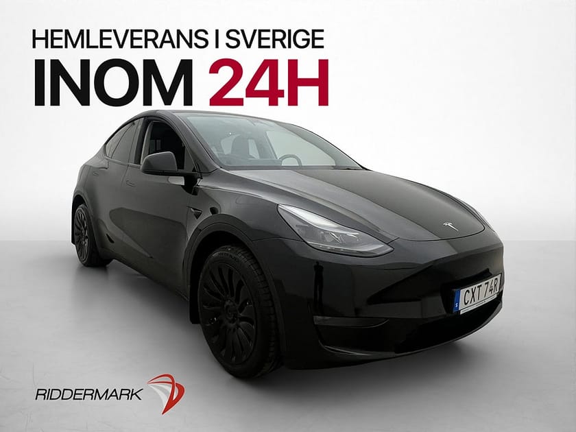 Bild 1 av Tesla Model Y Long Range AWD Svensksåld Dragkrok MOMS