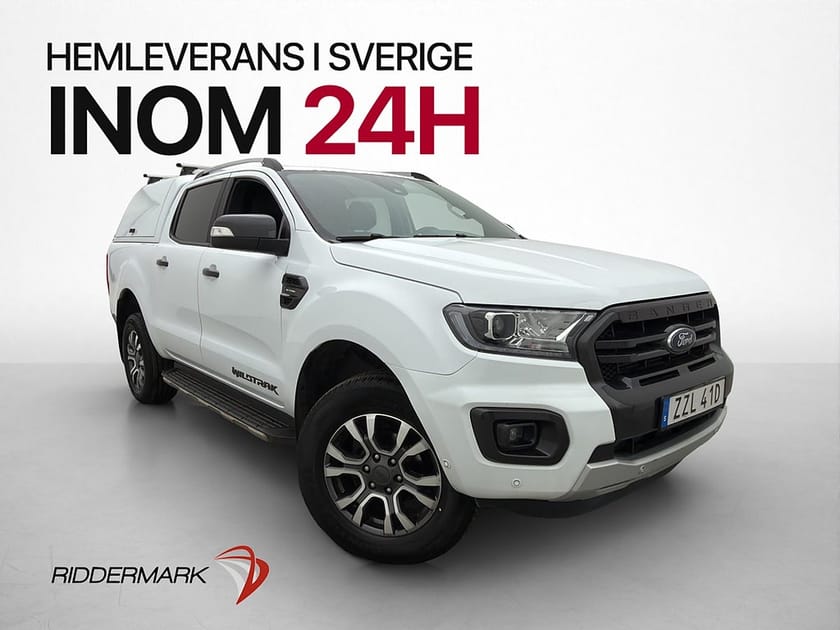 Bild 1 av Ford Ranger Dubbelhytt Wildtrak 213hk 4x4 Ny-Kamrem Värm Drag Diff Moms