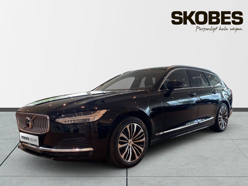 Bild 3 av Volvo V90 Recharge T6 Core Edition, Drag, Momsbil, Läder
